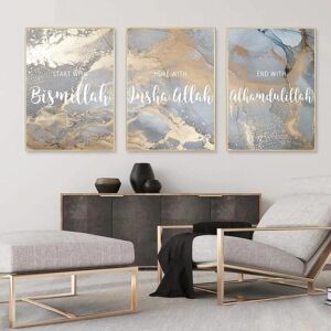 3pcs Set Of Sticky Phototile Wooden Material Wall Frames For Home Decor (8x11inches)