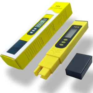 Water Quality Tester TDS Purity Meter with LCD Display Temperature Test Light Alarm for Water Treatment Drinking Water Industry