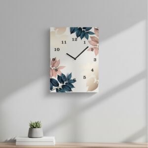 Flower Wall Clock