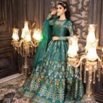 3 Pcs Women's Stitched Katan Silk Digital Print Maxi Suit