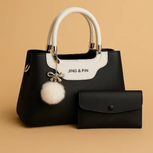 Women's Leather Plain Shoulder Bag