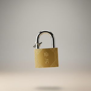 Industrial-Grade Solid Brass Heavy-Duty Security Padlock with Chrome-Plated Hardened Steel Shackle and Precision Keyway