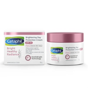 Cetaphil Brightening Day Protection Cream | SPF 15 | 50g | Made in France | Dark Spot & Even Tone Care